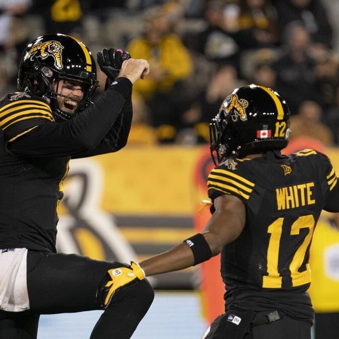 Small's four field goals lead Ticats past Riders 18-14